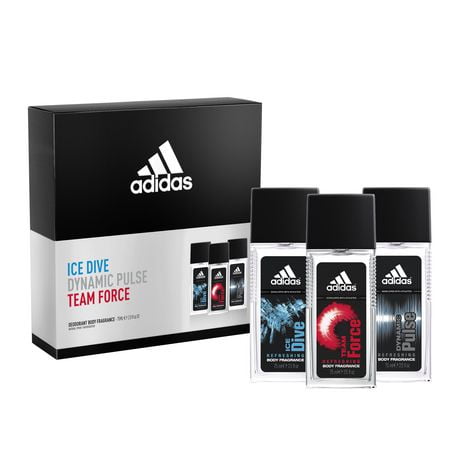 adidas body spray gift set