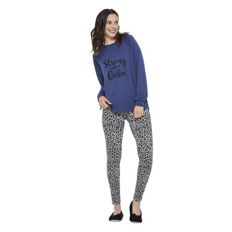 George Women's Popover and Legging Pajamas 2-Piece Set | Walmart Canada