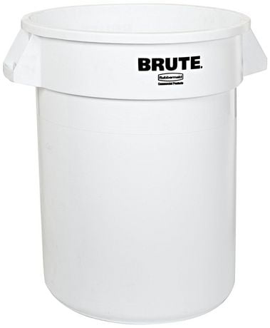 Rubbermaid Brute White Container without Lid | Walmart Canada