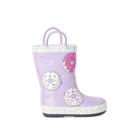 rain boots with faux fur