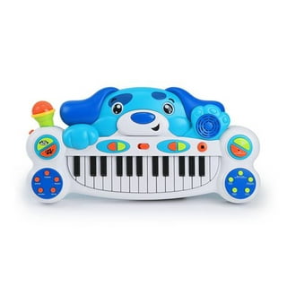 Cergrey Piano électronique à 37 touches, piano portable pour enfants, piano  rechargeable à clavier électronique portable à 37 touches avec instrument  éducatif pour prise casque 