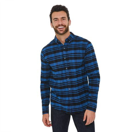 george sleeve flannel tone shirt walmart shirts