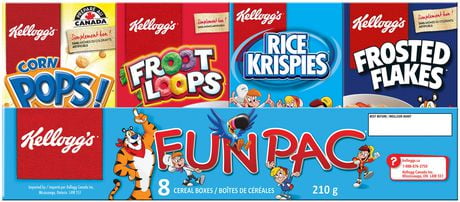 Kellogg's Fun Pac Cereal, 210g | Walmart Canada