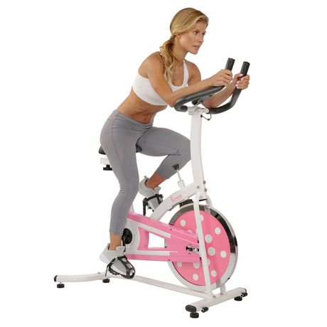 Sunny Health & Fitness Pink Indoor Cycling Bike | Walmart Canada