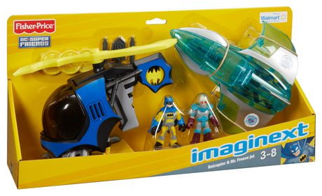 Fisher-price Imaginext Dc Super Friends Batwing With Joker Hauler 