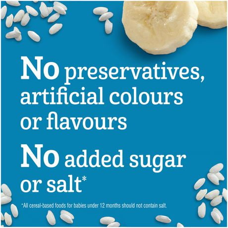 gerber banana rice cereal