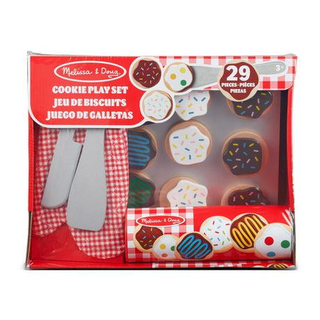 Melissa & Doug Ensemble de biscuits en bois Slice and Bake