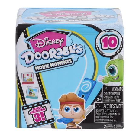 Coffret Scène de film Disney Doorables, série 3, 2 figurines exclusives à collectionner de 3,8 cm de haut, jouets pour enfants de 5 ans et plus par Just Play Coffret Scène de film Disney Doorables, série 3