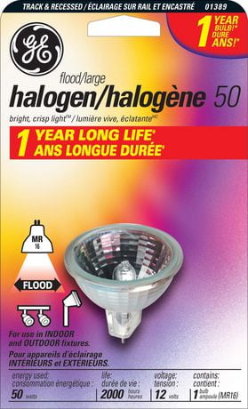 ge halogen 50w mr16