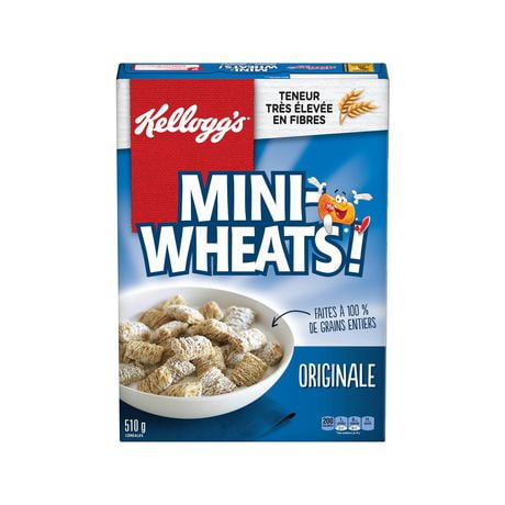 Kellogg's Mini-Wheats Cereal, Original, 510g | Walmart Canada