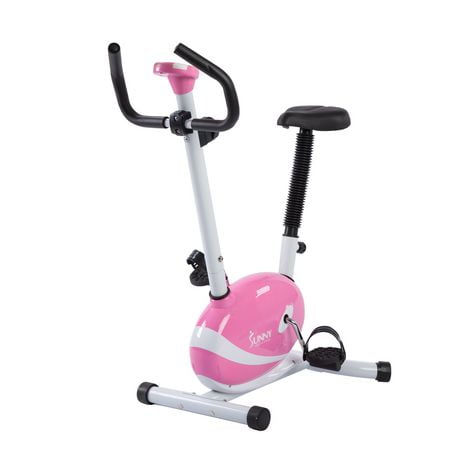 opti exercise bike pink