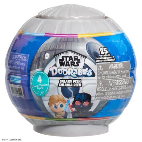 Figurines galactiques surprises à collectionner STAR WARS™ Doorables, jouets Star Wars officiels pour enfants de 5 ans et plus par Just Play Capsule galactiques surprises STAR WARS™ Doorables