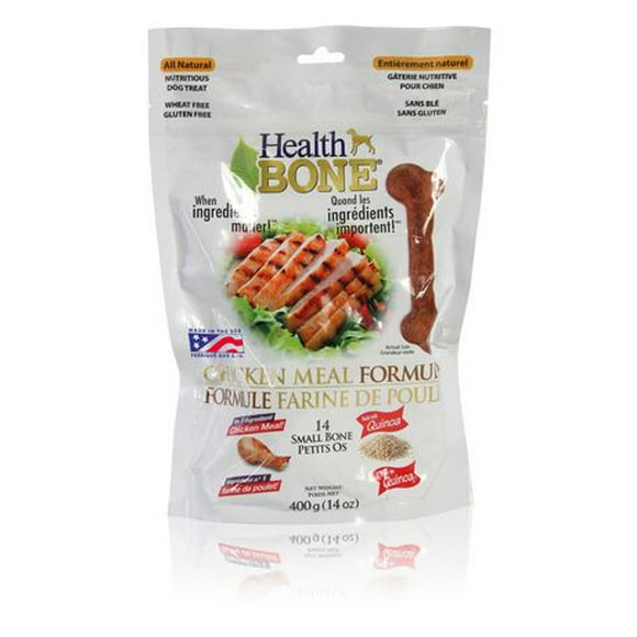 Omega Paw Small Chicken Health Bone for Dogs, 400 g, 14 oz