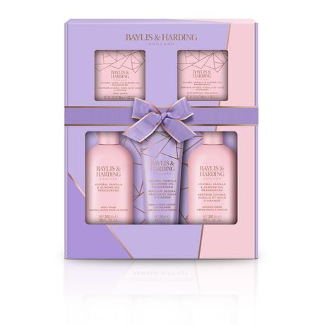 Baylis & Harding Jojoba, Vanilla & Almond Oil 5 Piece Gift Set ...