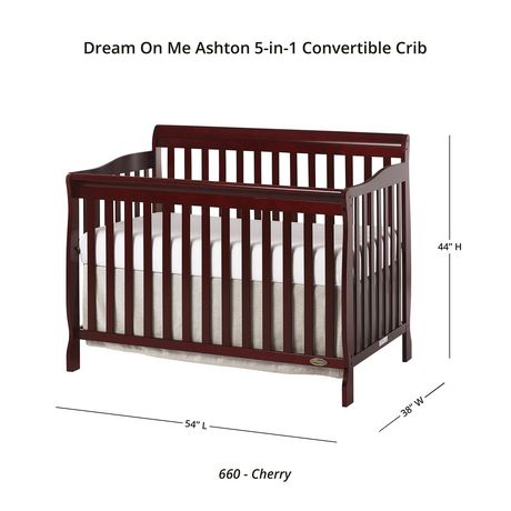 Dream On Me Ashton Convertible 5 In 1 Crib Walmart Canada