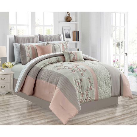 Safdie & Co. Comforter Set 7PC K Celina | Walmart Canada
