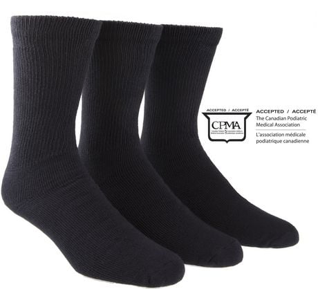 Happy Foot by McGregor Men's 3 Pair Health Socks | Walmart Canada