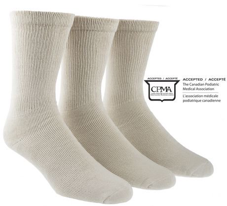 Happy Foot by McGregor Mens' 3 Pair Health Socks | Walmart.ca