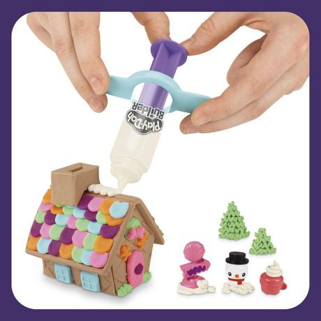 Play-Doh Builder Gingerbread House Toy Building Kit for ...