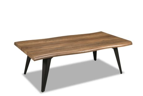 Topline Home Furnishings Coffee Table with Live Edge | Walmart Canada