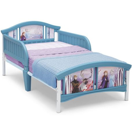 Disney Frozen II Plastic Toddler Bed by Delta Children