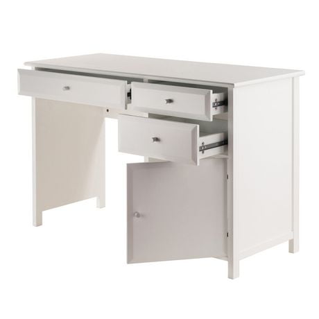 Winsome Delta Office Writing Desk in White 