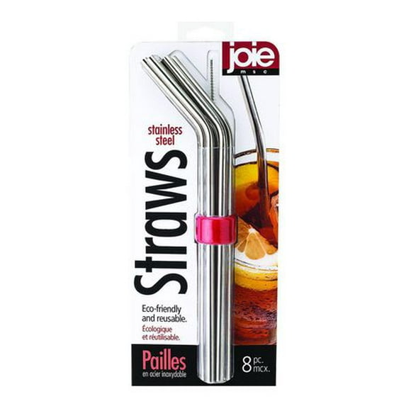 Joie Stainless Steel Straws, Stainless Steel Straws