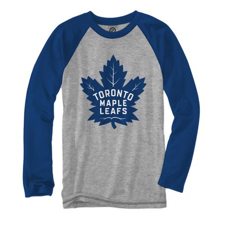 Starter Men's Starter Gray Toronto Maple Leafs Cross-Check V-Neck - Long  Sleeve T-Shirt