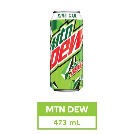 Mountain Dew® Citrus Charge King Can Carbonated Soft Drink | Walmart.ca