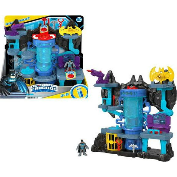 Coffret Batcave Bat-Tech Imaginext DC Super Friends de Fisher-Price, repaire de Batman