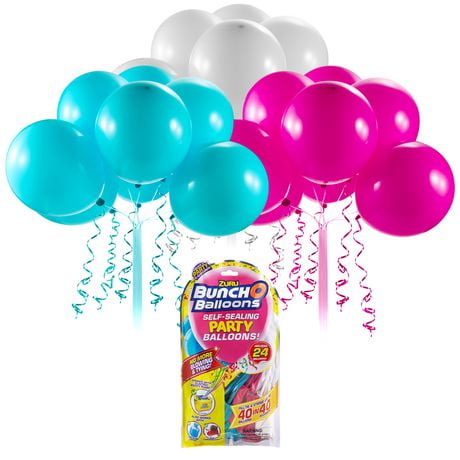 Ballons de fête autoscellants Bunch O Balloons en latex de 61 x 28 cm (24 x 11 po)