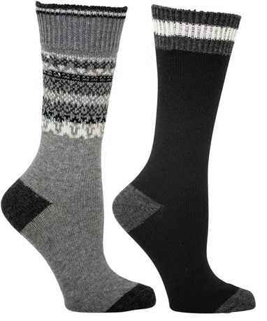 Ladies Pathfinder by Kodiak 2-Pack Thermal Wool Socks | Walmart Canada