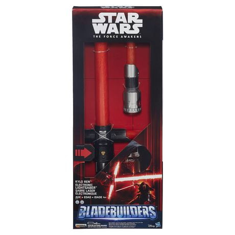 Star Wars The Force Awakens Kylo Ren Deluxe Electronic Lightsaber Toy ...