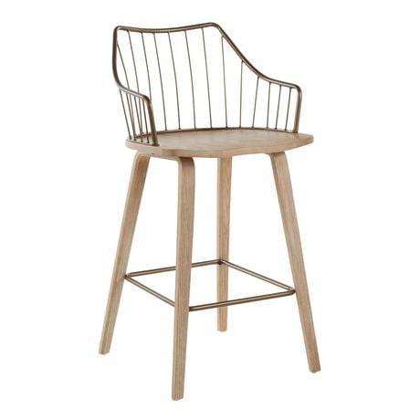 Winston Counter Height Stool from LumiSource