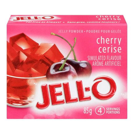 JELLO Jelly Cherry Powder  Walmart Canada