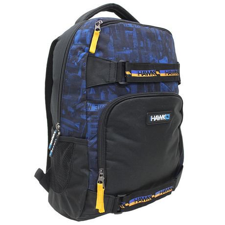 hawk backpack blue