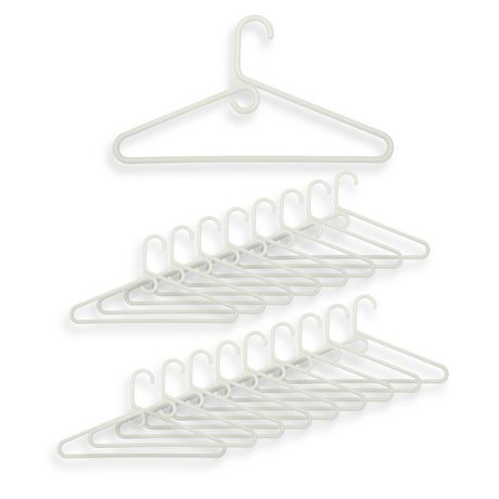 Honey-Can-Do 18-Pack Heavy Duty Tubular Hangers | Walmart Canada