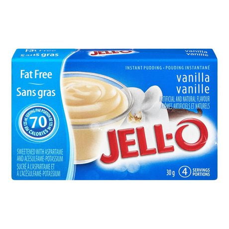 Jell-O Fat Free Vanilla Instant Pudding Mix - Walmart.ca