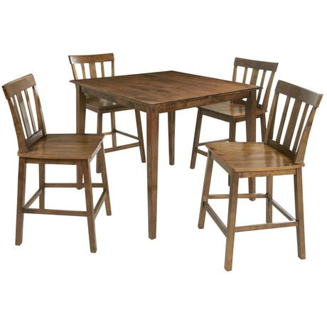 walmart mainstays counter height dining set