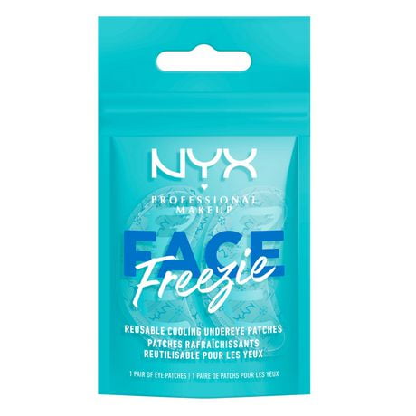 NYX PROFESSIONAL MAKEUP Face Freezie, Cooling undereye patches, Reusable, De-puffing - 1 pair, Undereye patches