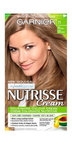 Garnier Nutrisse Cream 71 Dark Ash Blonde Walmart Canada