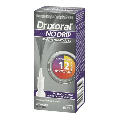 Drixoral No Drip, Extra Moisturizing, Nasal Spray | Walmart Canada