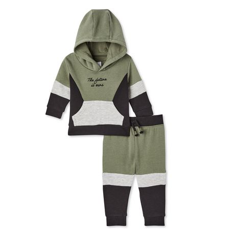 George Baby Boys' Colour Block 2-Piece Set - Walmart.ca