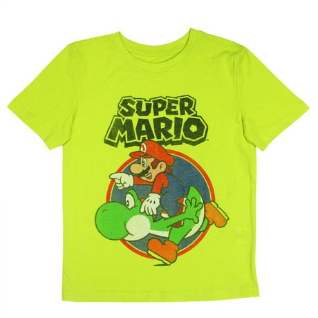 Super Mario Boys' Short Sleeve Tee Shirt | Walmart Canada