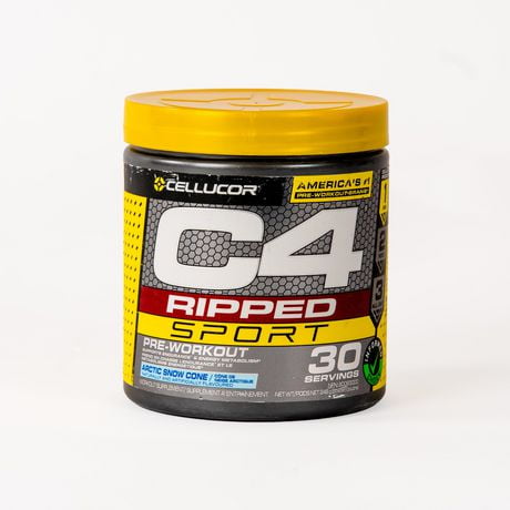 Cellucor C4 Sport Pre Workout Arctic Snow Cone 30 Servings, Energy & Weight Loss 30 servings