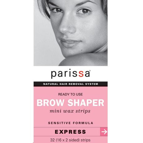 Parissa Mini Wax Strips Eyebrow Design Sensitive Formula Walmart