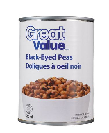 Great Value Black-Eyed Peas | Walmart Canada