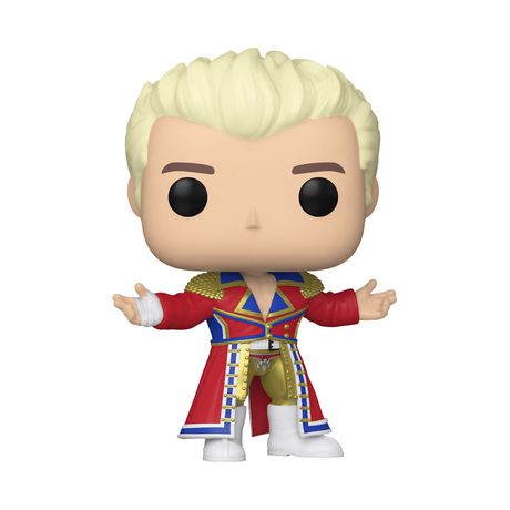 Funko Pop! WWE: WM38 Cody Rhodes (Metallic, Glow-in-the-Dark) Vinyl ...