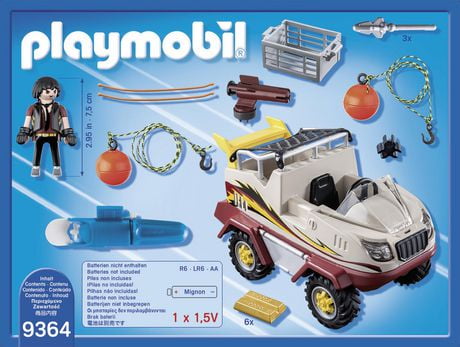 playmobil amphibious vehicle