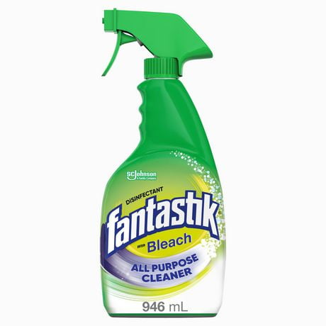 Fantastik® Disinfectant with Bleach All Purpose Cleaner, 946mL